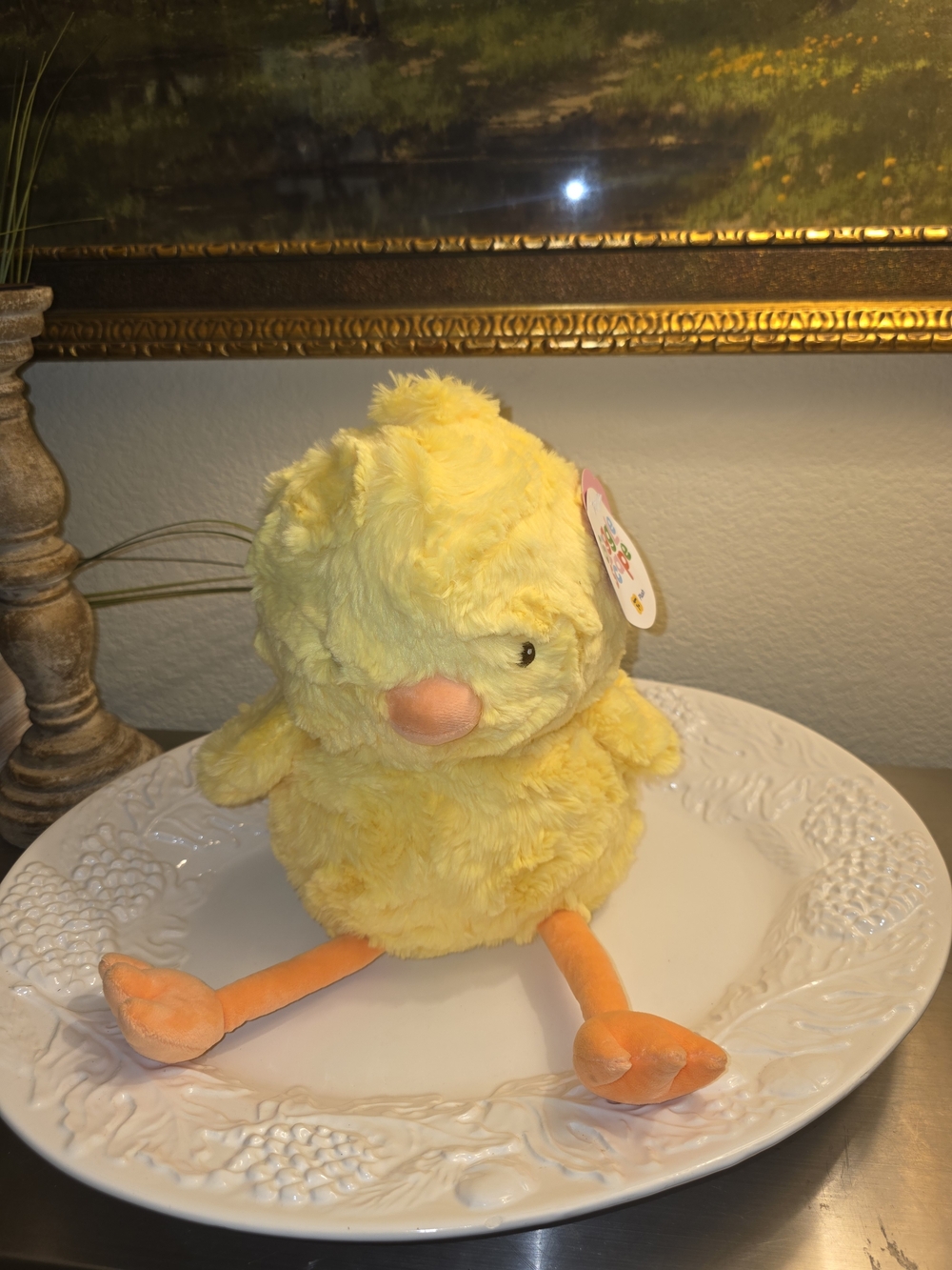 Giggle Scapes Yellow Chick Soft Toy - 14"